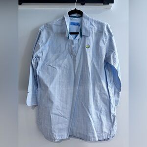 Masters Blue Striped Women's Shirt